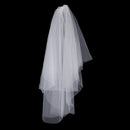 2 Layer Elbow Length Wedding Veil Bridal Veil With Comb