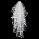 4Tier White Wedding Bridal Veil With Comb