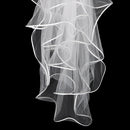 4Tier White Wedding Bridal Veil With Comb