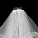 4Tier White Wedding Bridal Veil With Comb