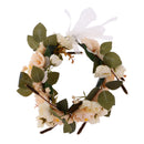 Women Girls Flower Cluster Hair Band Headband with Ribbon Hair Accessories