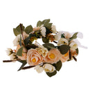 Women Girls Flower Cluster Hair Band Headband with Ribbon Hair Accessories