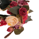 Bridal Wedding Colorful Flower Cluster Hair Band Garland Beach Headpiece