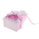 Kids Baby Shower Party Decor Chocolate Candy Sweets Holder Storage Drawstring Party Favors Bag Pack of 12PCS Pink