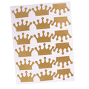 Golden Queen Crown Wall Stickers Removable Vinyl Sticker Kids Room Decor DIY