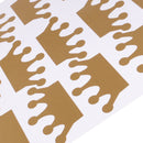 Golden Queen Crown Wall Stickers Removable Vinyl Sticker Kids Room Decor DIY