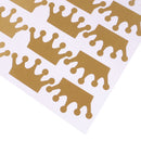 Golden Queen Crown Wall Stickers Removable Vinyl Sticker Kids Room Decor DIY