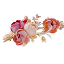 Elegant Bridal Wedding Flower Pearls Headpiece Hair Pins Party Prom Dress Up