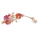 Elegant Bridal Wedding Flower Pearls Headpiece Hair Pins Party Prom Dress Up