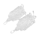 Fashion Wedding Fingerless Crystal Gauze Lace Flower Pattern Short Gloves Charming Evening Party Women's Bridal Gloves