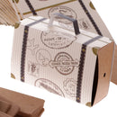 50 Pieces Kraft Paper Bon Voyage Suitcase Candy Boxes Wedding Party Favor
