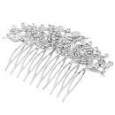 Beautiful Ladies Girls Butterfly Rhinestones Hair Comb Headwear Hair Costume