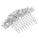 Beautiful Ladies Girls Butterfly Rhinestones Hair Comb Headwear Hair Costume