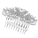 Beautiful Ladies Girls Butterfly Rhinestones Hair Comb Headwear Hair Costume