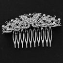 Beautiful Ladies Girls Butterfly Rhinestones Hair Comb Headwear Hair Costume