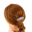 Beautiful Ladies Girls Butterfly Rhinestones Hair Comb Headwear Hair Costume