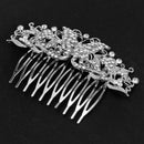 Beautiful Ladies Girls Butterfly Rhinestones Hair Comb Headwear Hair Costume