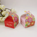 100 Pieces Hollow out Wedding Favors Baby Shower Sweet Gift Candy Box Anniversary Party