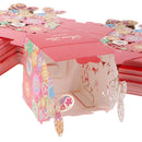 100 Pieces Hollow out Wedding Favors Baby Shower Sweet Gift Candy Box Anniversary Party