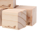 5pcs Rustic Nature Square Wood Photo Note Place Card Name Holders Table Number Decoration Birthday Wedding Party Favors
