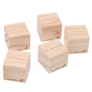5pcs Rustic Nature Square Wood Photo Note Place Card Name Holders Table Number Decoration Birthday Wedding Party Favors