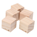5pcs Rustic Nature Square Wood Photo Note Place Card Name Holders Table Number Decoration Birthday Wedding Party Favors