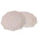 8pcs Gold Star PARTY TABLEWARE Birthday/Events/Catering/Wedding/Occasion