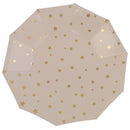 8pcs Gold Star PARTY TABLEWARE Birthday/Events/Catering/Wedding/Occasion