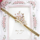 Baby Girls Newborn Princess Shower Party Photo Props Headwear Cute Crown Elastic Headband Gold