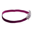 Baby Girls Newborn Princess Shower Party Photo Props Headwear Cute Crown Elastic Headband Rose Red