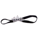 Baby Girls Newborn Princess Shower Party Photo Props Headwear Cute Crown Elastic Headband Black