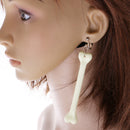 Fashion Women Men Skull Bone Earrings Halloween Party Fancy Dress Accessory