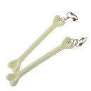 Fashion Women Men Skull Bone Earrings Halloween Party Fancy Dress Accessory