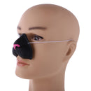 Funny Latex Black Cat Nose with Elastic Band Halloween Party Costume Toy