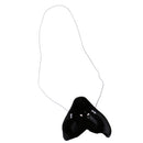 Funny Latex Black Cat Nose with Elastic Band Halloween Party Costume Toy