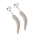Novelty Elephant Tooth Drop Earrings Hen Night Halloween Party Fancy Dress