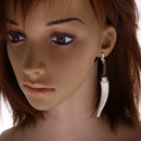 Novelty Elephant Tooth Drop Earrings Hen Night Halloween Party Fancy Dress