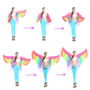 Inflatable Constume Butterfly Wing Adult Fairy Angel Air Blow Up Fancy Dress
