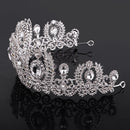 Elegant Rhinestone Crystal Wedding Bridal Crown Headband Tiara Proms