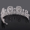 Elegant Rhinestone Crystal Wedding Bridal Crown Headband Tiara Proms