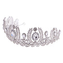 Elegant Rhinestone Crystal Wedding Bridal Crown Headband Tiara Proms
