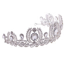 Elegant Rhinestone Crystal Wedding Bridal Crown Headband Tiara Proms
