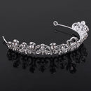 Diamante Heart Rhinestone Crystal Wedding Bridal Crown Headband Tiara Prom