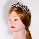 Multi-color Rhinestone Crystal Wedding Bridal Crown Headband Tiara Prom