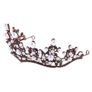 Multi-color Rhinestone Crystal Wedding Bridal Crown Headband Tiara Prom