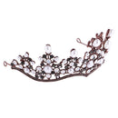 Multi-color Rhinestone Crystal Wedding Bridal Crown Headband Tiara Prom