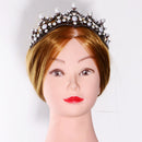 Multi-color Rhinestone Crystal Wedding Bridal Crown Headband Tiara Prom