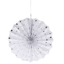 Set of 8pcs Glitter Paper Pinwheel Folding Hanging Fan Backdrop Party Kits