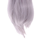 Fashion Girls Taro Purple Gray Gradient Hair Long Straight Wig Harajuku Wig