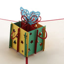 3D Pop Up Happy Birthday Gift Cards Birthday Paper Cards Postcard Art Cards